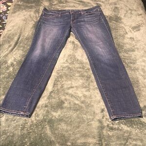 American Eagle Outfitters Women's Straight Leg Blue Jeans
